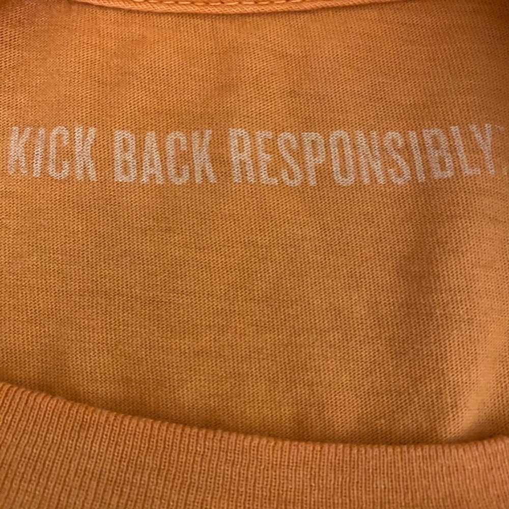 Tropical Vibes Orange Tee - Picture 5 of 6